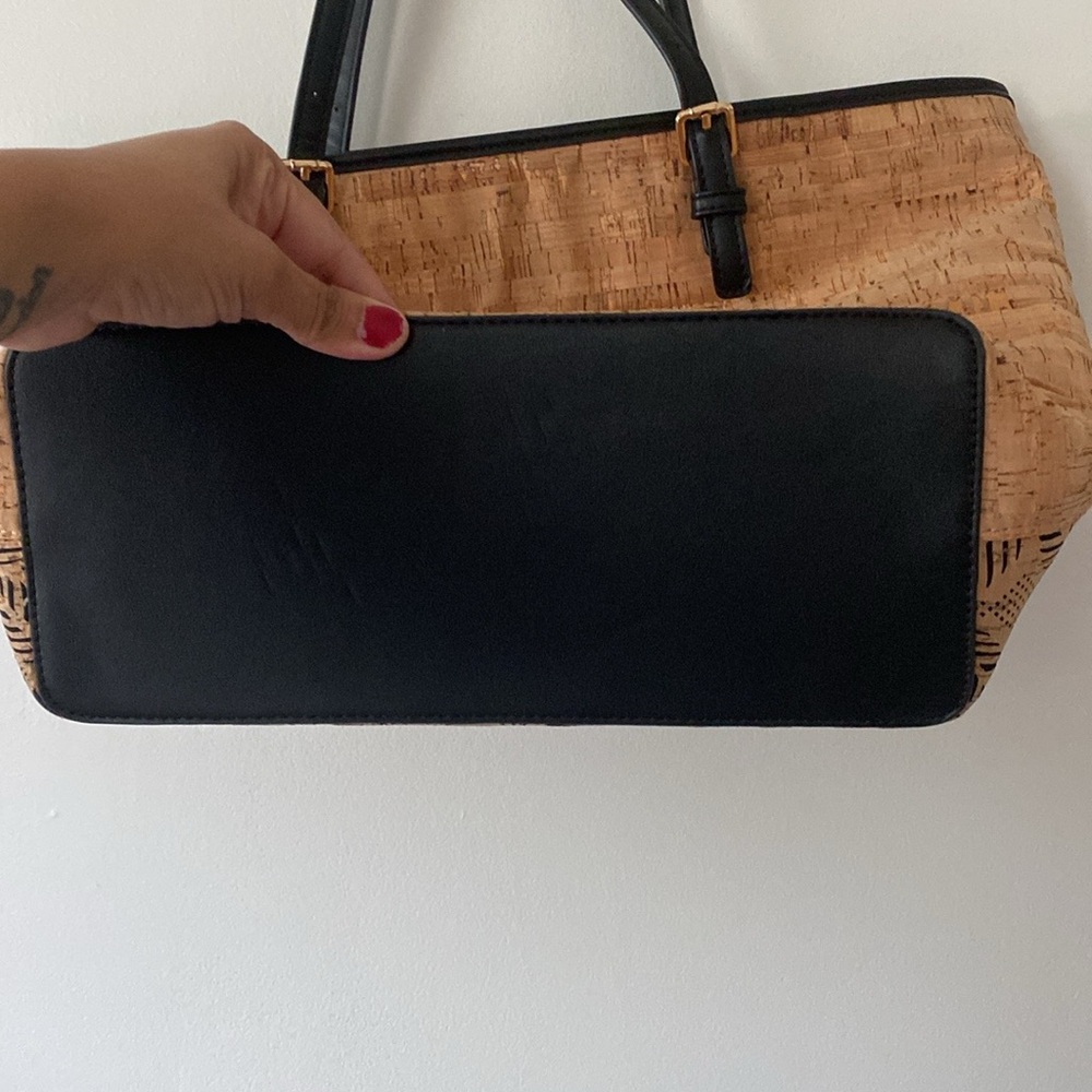 Myztique Cork tote. Beautiful pattern design on the other side. - Picture 6 of 8